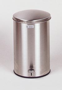 Trash Can, Step-Can, Stainless Steel,United Receptacle, Inc.